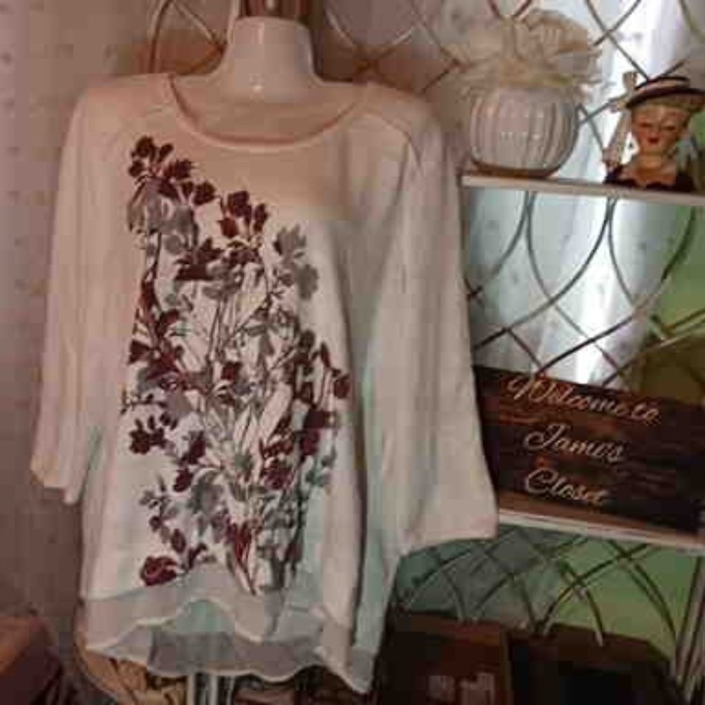 Top from Cato.  Size XL